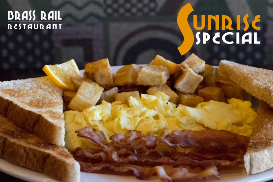 Menu Brass Rail Restaurant